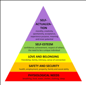 Organisational Behaviour & Human Resources Management Maslow’s Hierarchy needs